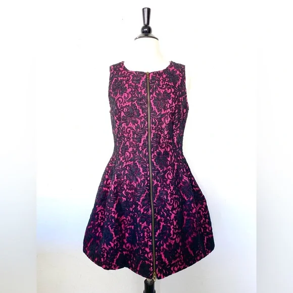 hot pink and black short dresses Short Black Velvet Homecoming Dress with Pink Ribbon PromGirl
